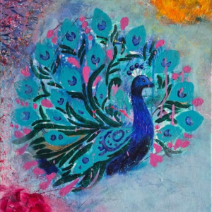 The Confident Peacock