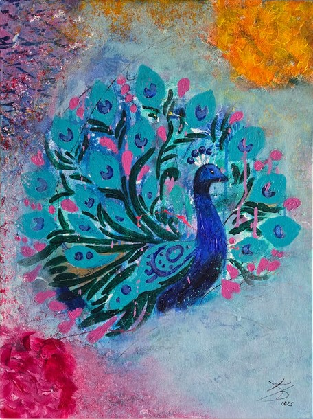 The Confident Peacock